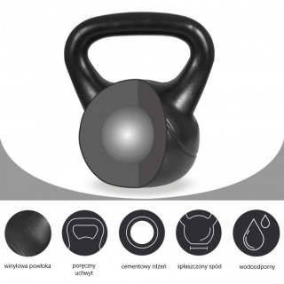 2kg Winylowe Kettlebell