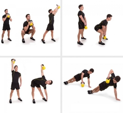 2kg Winylowe Kettlebell