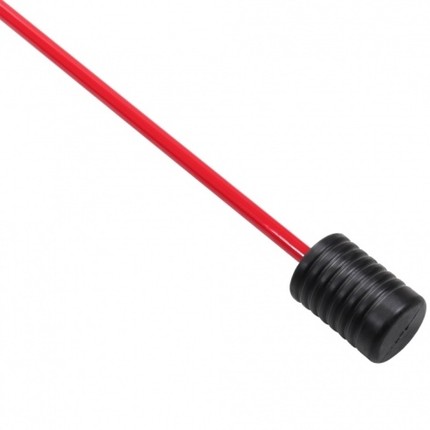 Drążek drgający flexi bar czerwono-czarny 160 cm
