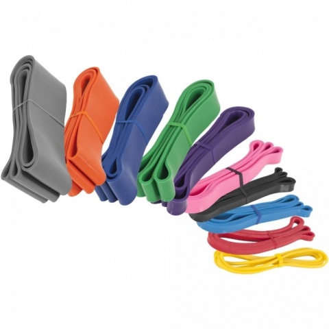 Guma oporowa do ćwiczeń Power Band 1 - 11 kg (żółta)