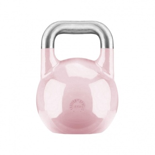 Kettlebell turniejowy różowy 8 kg