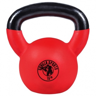 Kettlebell z gumową powłoką 16kg