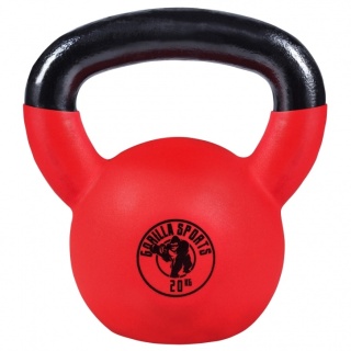Kettlebell z gumową powłoką 20kg