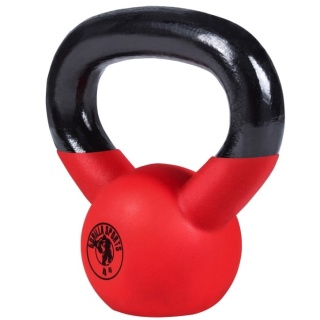 Kettlebell z gumową powłoką 4kg