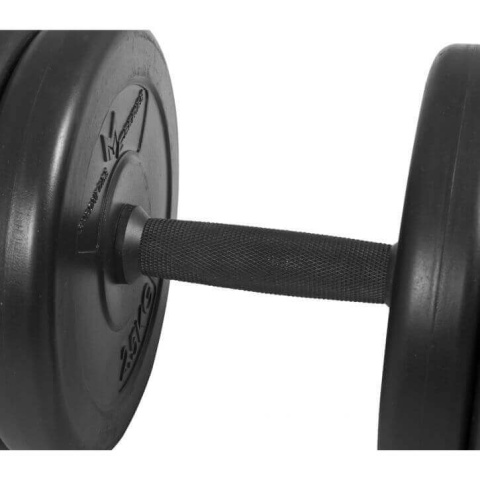 E-Series zestaw hantli 25mm winylowych krótkich 30kg