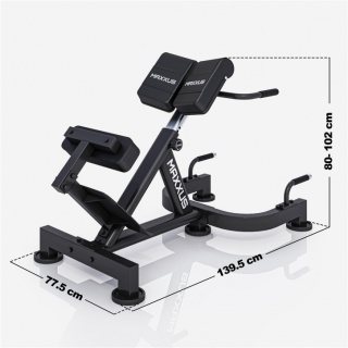 Ławka rzymska Maxxus Hyperextension Pro