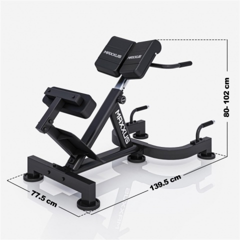 Ławka rzymska Maxxus Hyperextension Pro