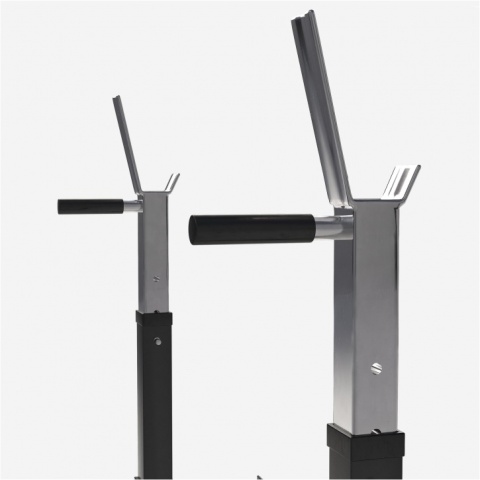 Regulowany stojak squat rack