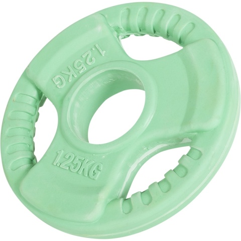 1,25 kg Obciążenie Gumowane grip 31mm kolor
