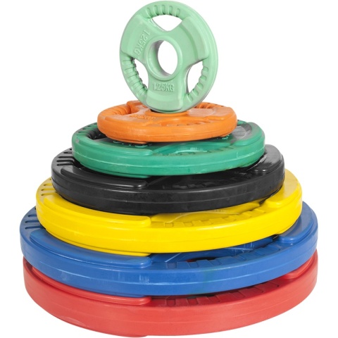 15 kg Obciążenie Gumowane grip 31mm kolor