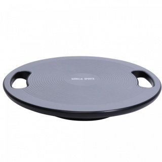 Balance board deska balansowa z uchwytami w kolorze czarnym / ciemnoszarym