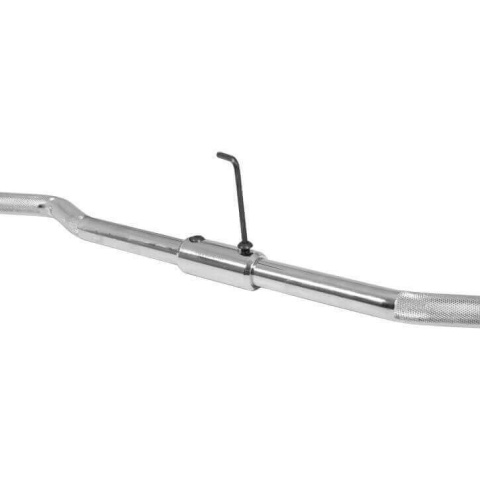 E-Series zestaw sztanga łamana 25mm z obciążeniem winylowym 30kg