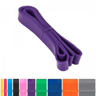 Guma oporowa do ćwiczeń Power Band 13 - 40 kg (fioletowa)