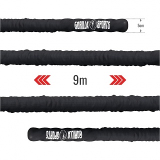 Lina treningowa 9m x 5 cm z uchwytem