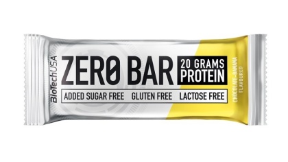 BioTech USA Zero Bar Chocolate-banana Baton proteinowy 50 g