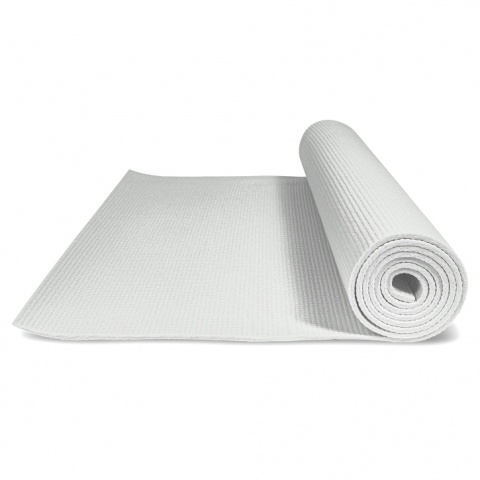 Mata do jogi PVC Gorilla Sports chłodna szarość