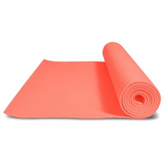 Mata do jogi PVC Gorilla Sports koralowa czerwień