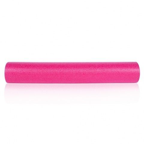 Roller do pilatesu 90x15 cm Gorilla Sports różowy