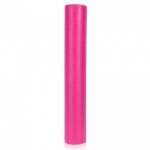 Roller do pilatesu 90x15 cm Gorilla Sports różowy
